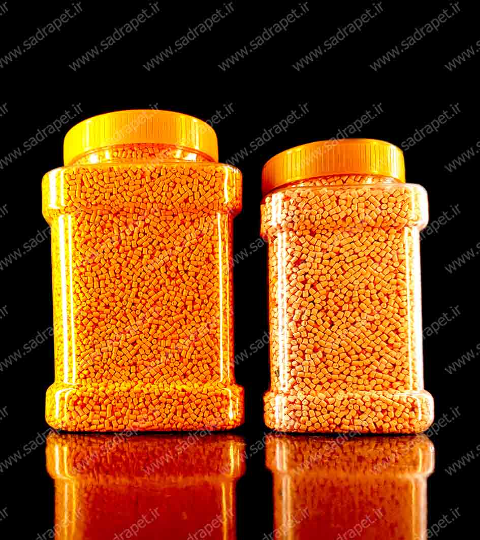 ظرف 500 گرم عسل دهانه۷۰ چهارگوش